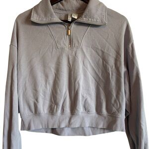 H&M Gray Cowl Neck Sweater